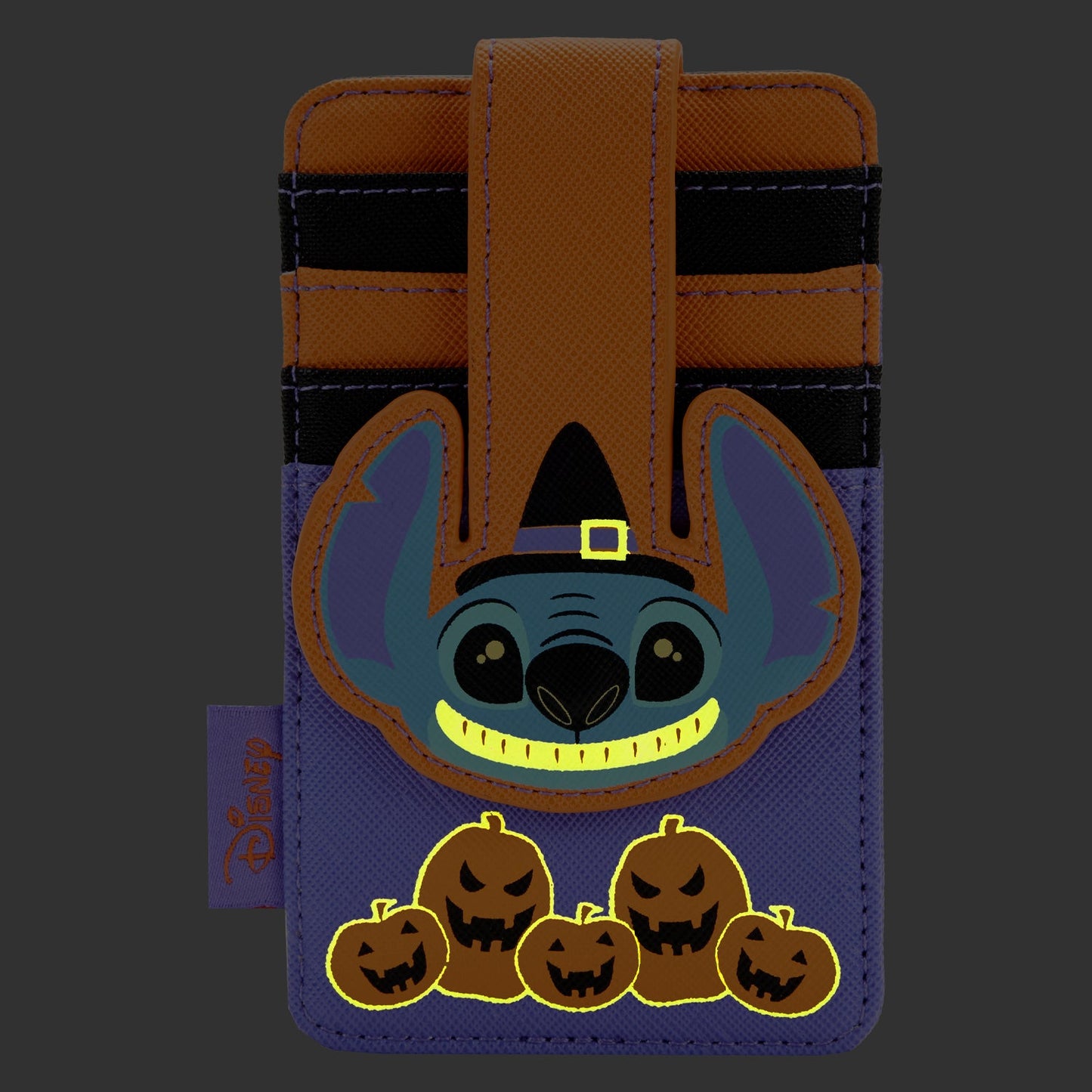 Lilo and Stitch Glow Halloween Card Holder - Disney - Loungefly Card Holder