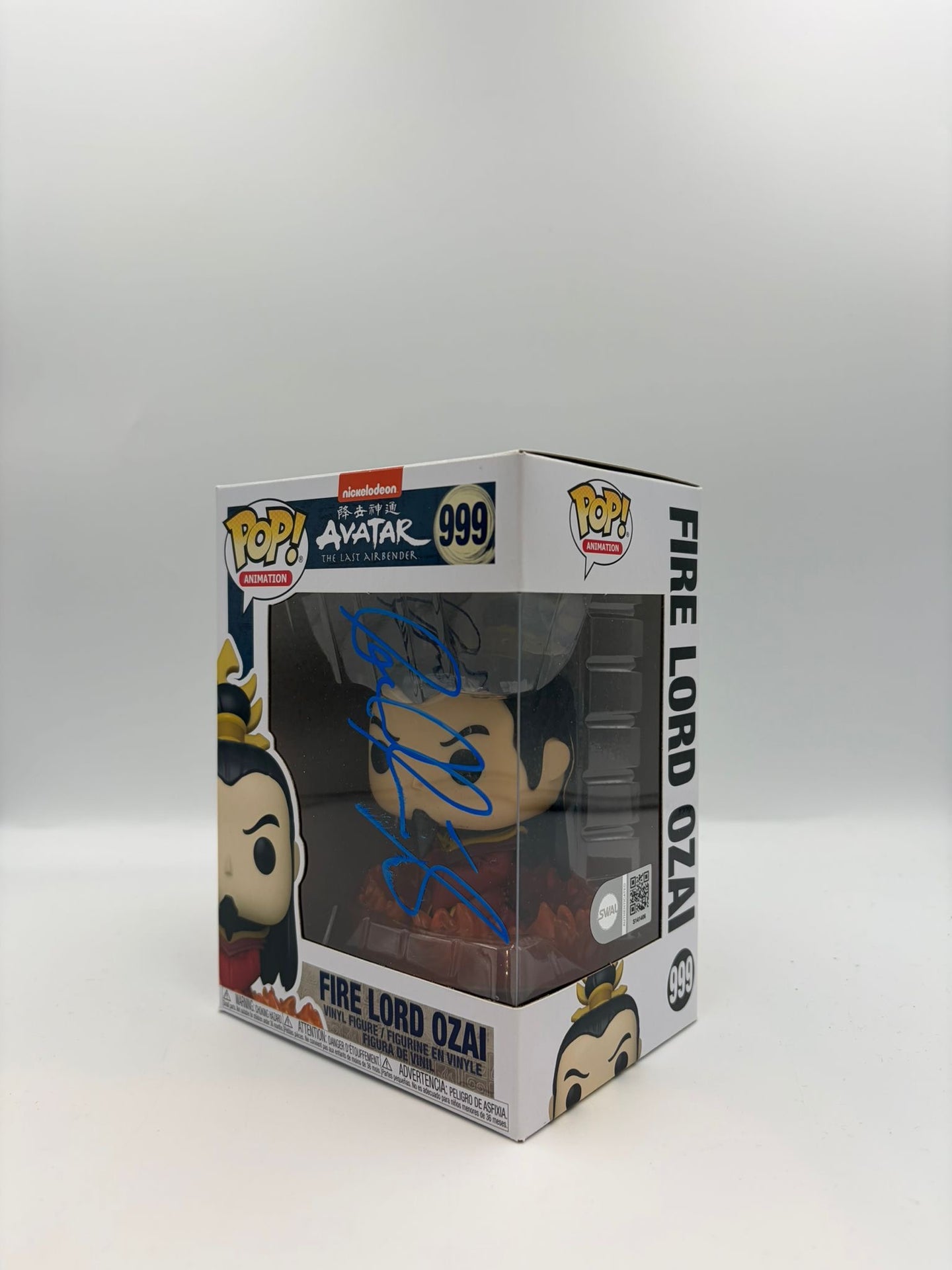 Fire Lord Ozai - #999 - Funko Pop! - Animation - Nickelodeon - Avatar the Last Airbender - Signed By       - Certified Pop