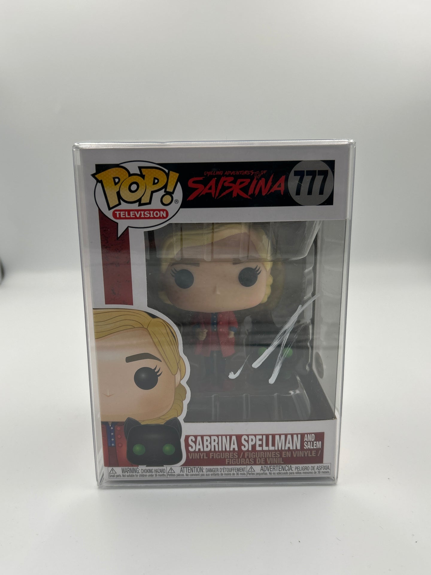 Sabrina Spellman And Salem - #777 - Funko Pop! - Television - Signed By Kiernan Shipka