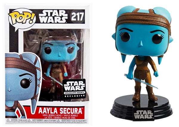 Aayla Secura - #217  - Funko Pop! - Star Wars - Star Wars Smugglers Bounty Exclusive