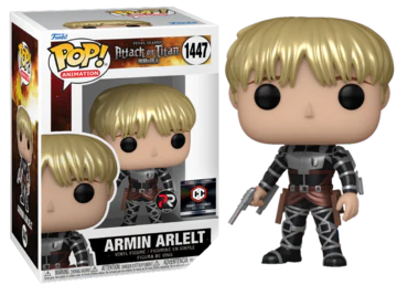 Armin Arlelt - #1447 - Funko Pop! - Attack On Titan - Anime - Chalice Collectables Exclusive