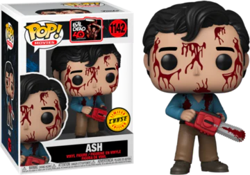 Ash - #1142 - Funko Pop! -Movies -Evil Dead 40th Anniversary - Chase