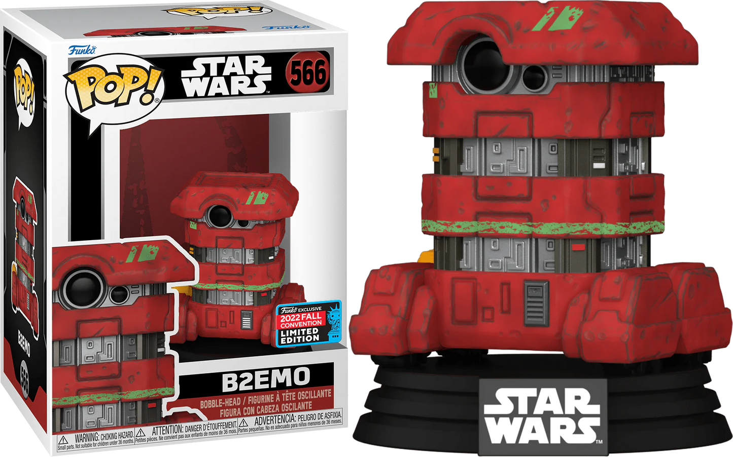 B2EMO - #566 - Funko Pop! - Star Wars - 2022 Fall Convention Exclusive