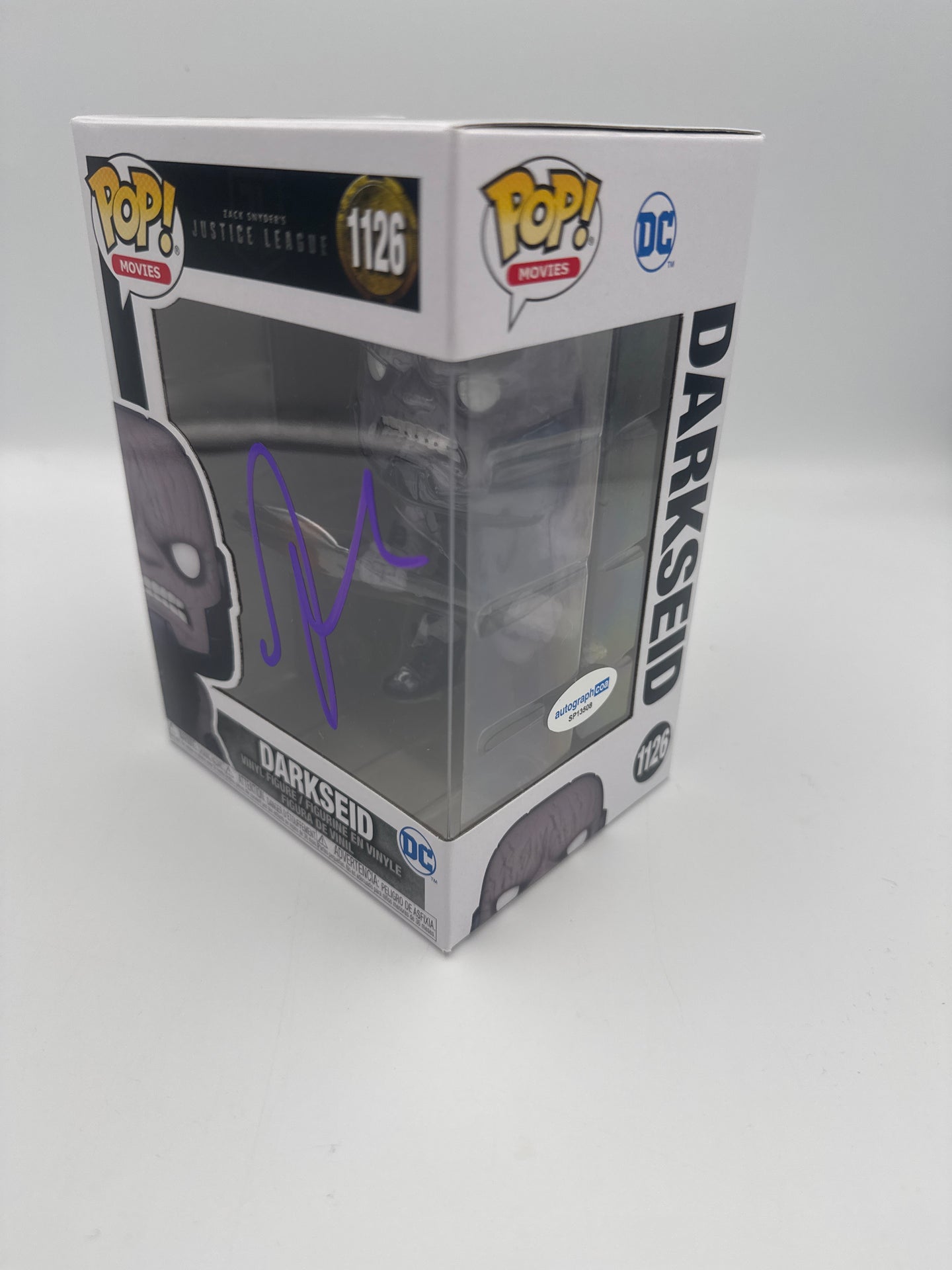 Darkseid - #1126 - Funko Pop! - Movies - DC - Zack Snyder's Justice League - Signed By Zack Snyder   - Certified By Autographcoa