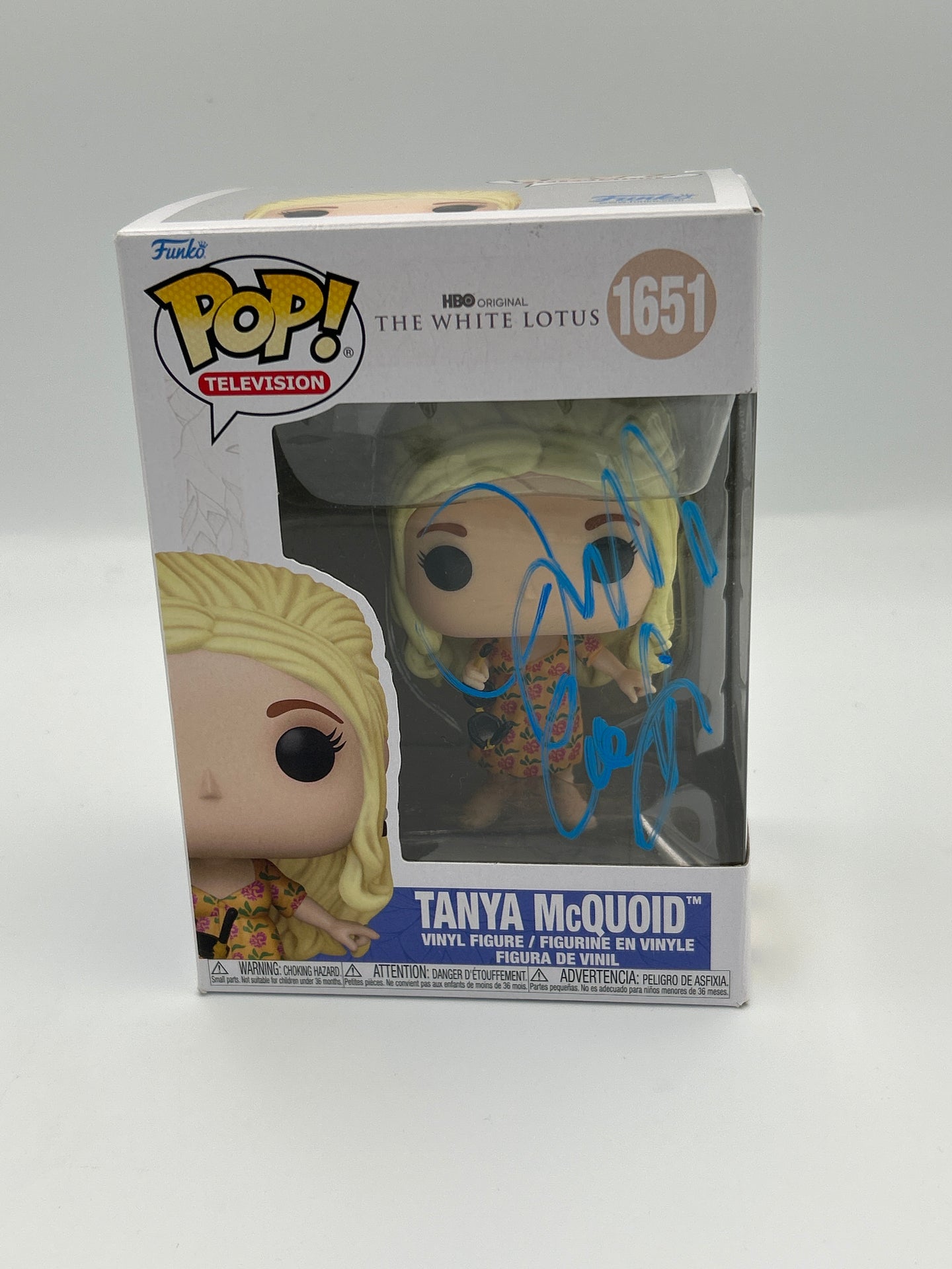 Tanya McQuoid - #1651  - Funko Pop! - The White Lotus - Signed By Jennifer Coolidge - Certified Pop