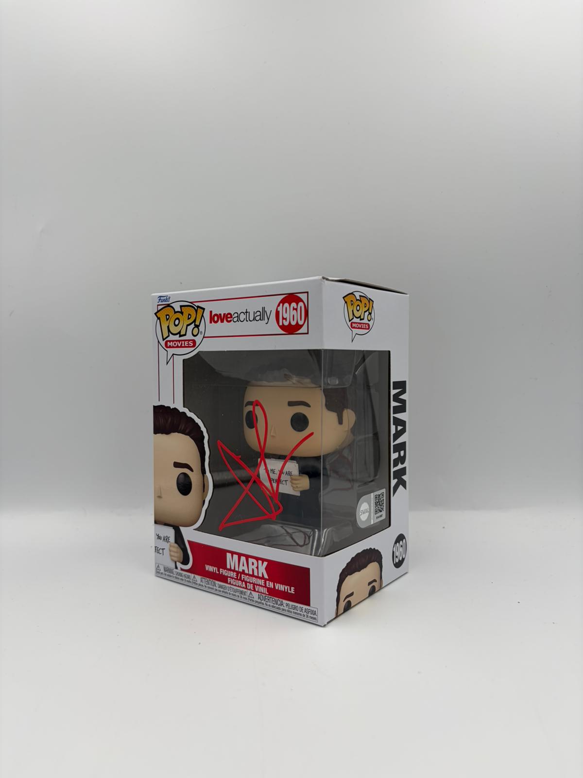 Mark - #1960 -  Love Actually - Signed By Andrew Lincoln - SWAU Certified Funko Pop!