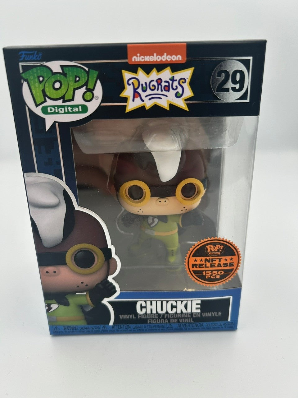 Chuckie - #29 - Funko Pop! - Digital - Rugrats  - Release 1550 PCS