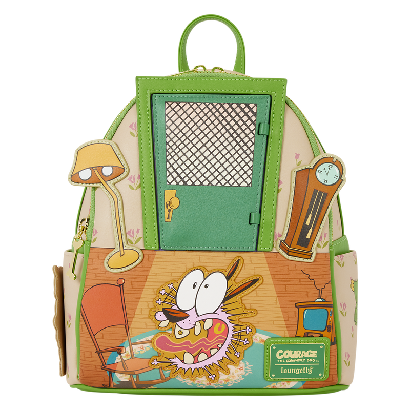 Courage the Cowardly Dog Lenticular Mini Backpack - Loungefly - 9th Sept 2026