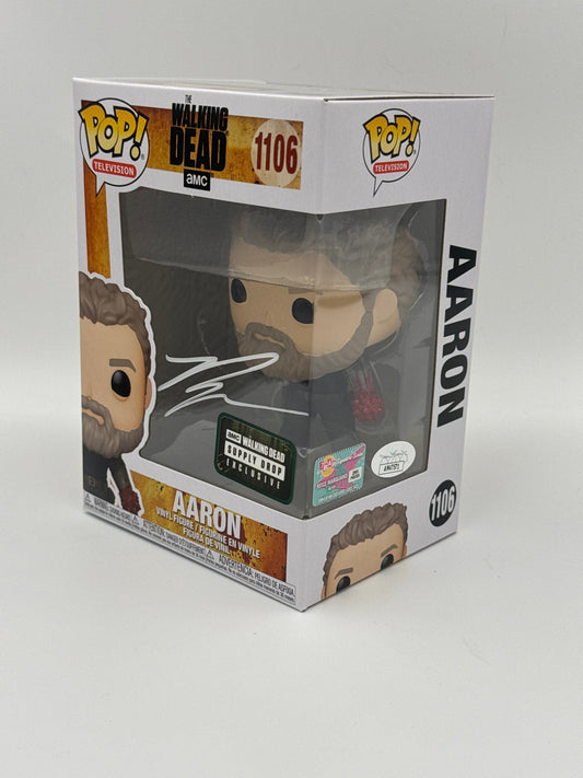 Aaron- #1106 - Funko Pop! - Television - The Walking Dead - AMC Walking Dead  -  Signed by Ross Marquand ( Pcs) - Certified Pop!