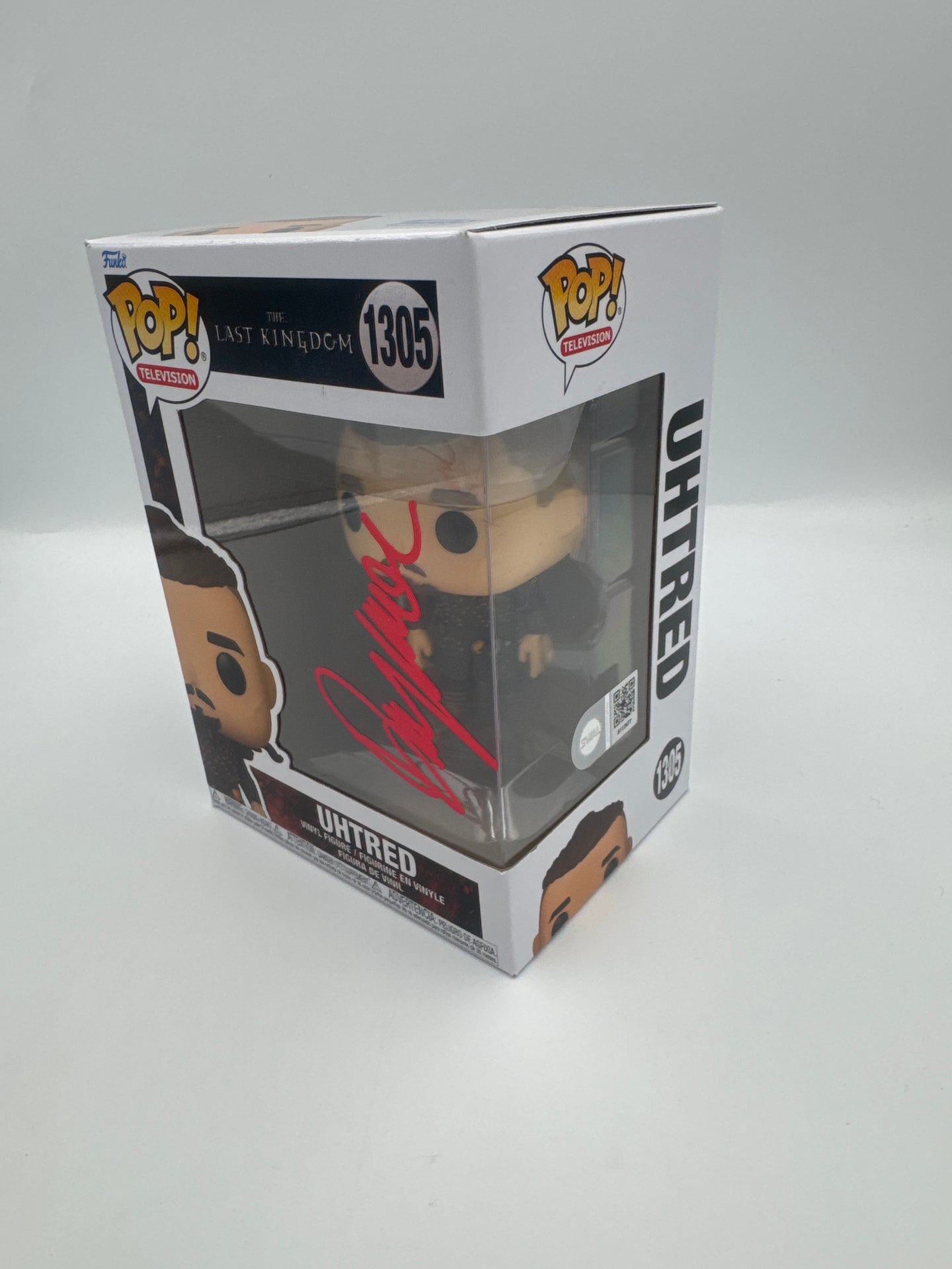 Uhtred - #1305 - Funko Pop! - Television - The Last Kingdom - Signed By Alexander Dreymond  - Certified Pop (Copy)