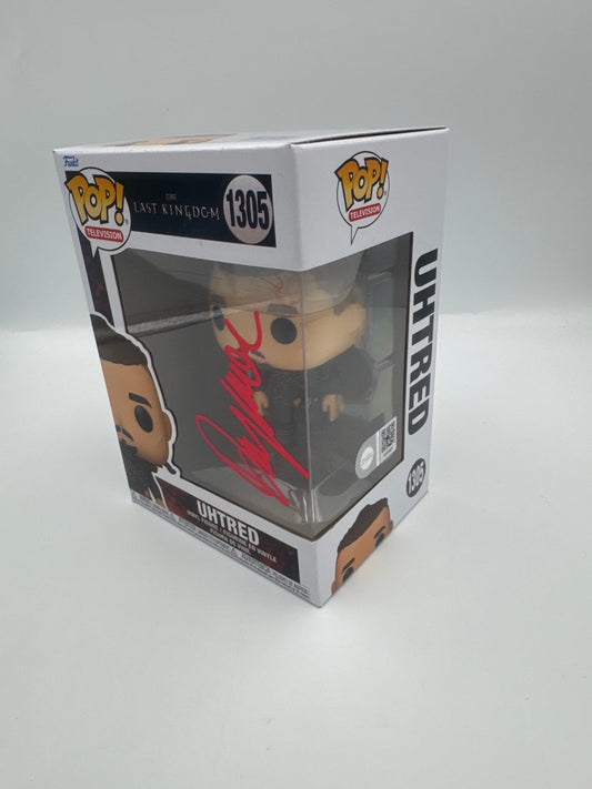Uhtred - #1305 - Funko Pop! - Television - The Last Kingdom - Signed By Alexander Dreymond  - Certified Pop (Copy)