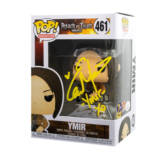 Ymir-  #461 - Animation - Attack of the Titan- Signed By Elizabeth Maxwell - 7BAP Certified Funko Pop!