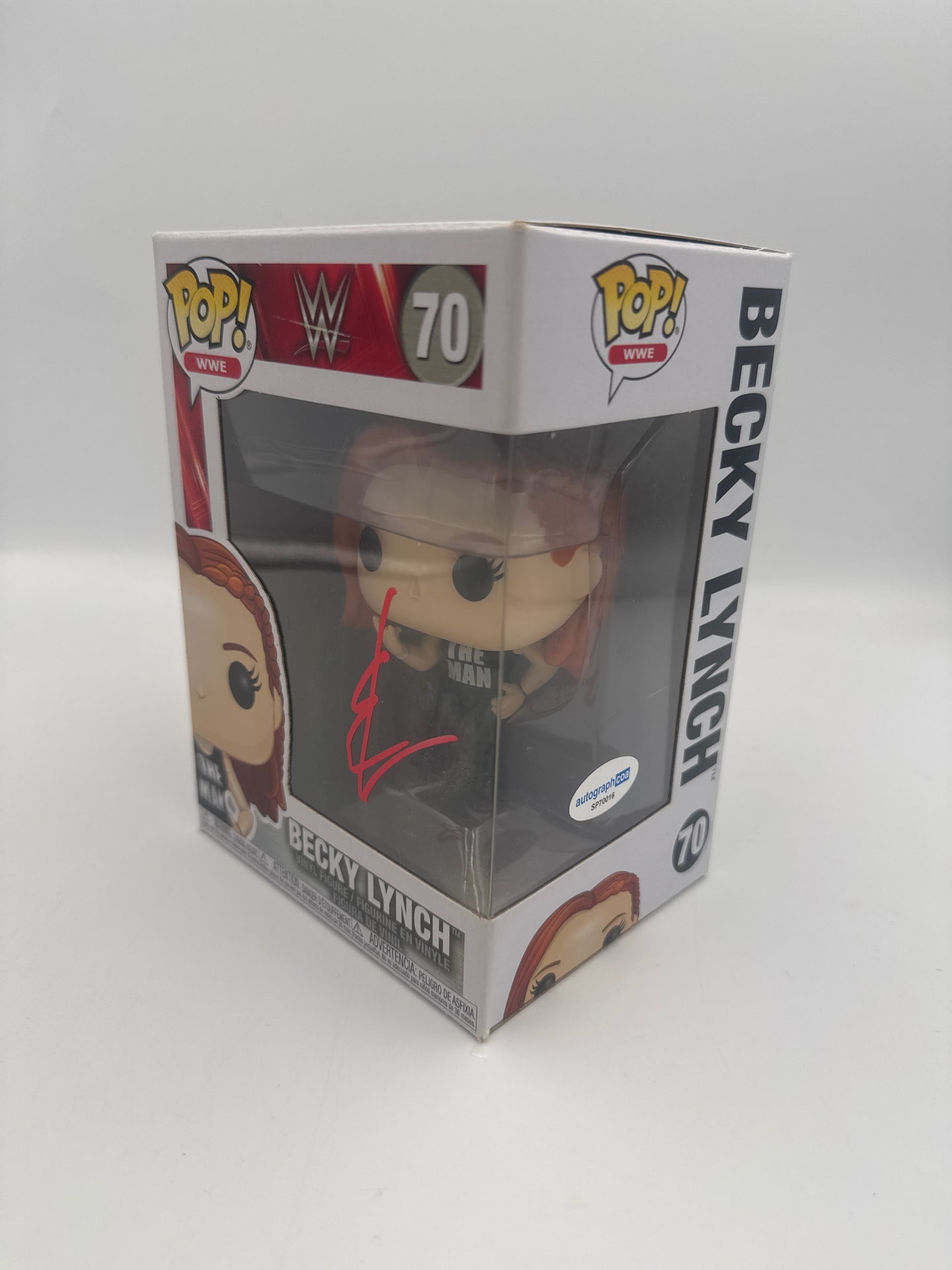 Becky Lynch - #70 - Funko Pop! - WWE - Signed By Becky Lynch - Autographcoa Certified