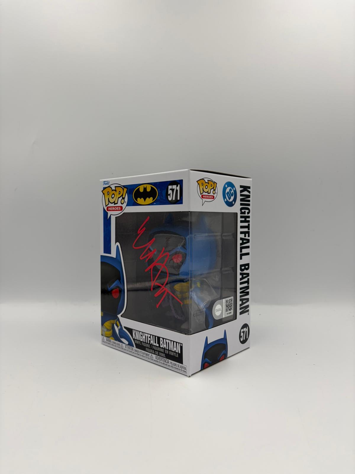 Knightfall Batman - #571 -  DC - Signed By Will Arnett - SWAU Certified Funko Pop!