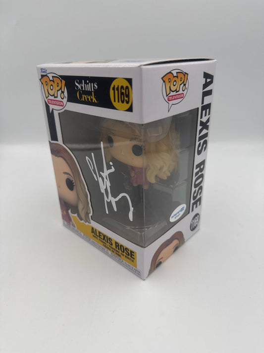 Alexis Rose Schitts Creek - #1169 - Funko Pop! - Signed By Annie Murphy  - Certified By Autographcoa