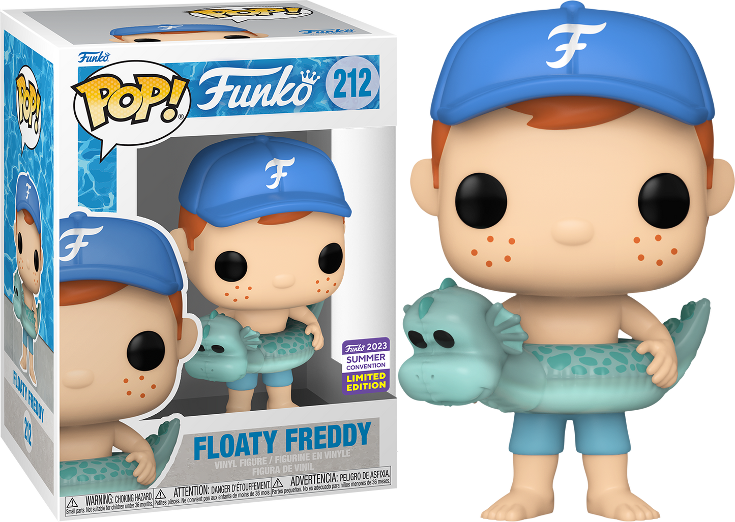 Floaty Freddy  -#SE Funko Pop! - Funko - 2023 Summer Con Limited Edition