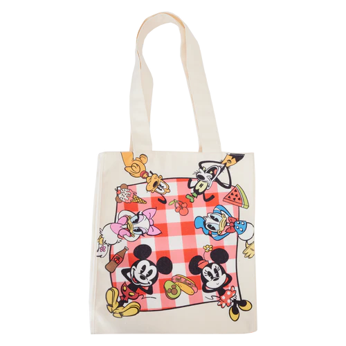 Disney Mickey and Friends Canvas Tote Bag - Loungefly
