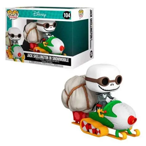 Jack Skellington In Snowmobile  - #104 -  Funko Rides ! - Nightmare Before Christmas - Rides
