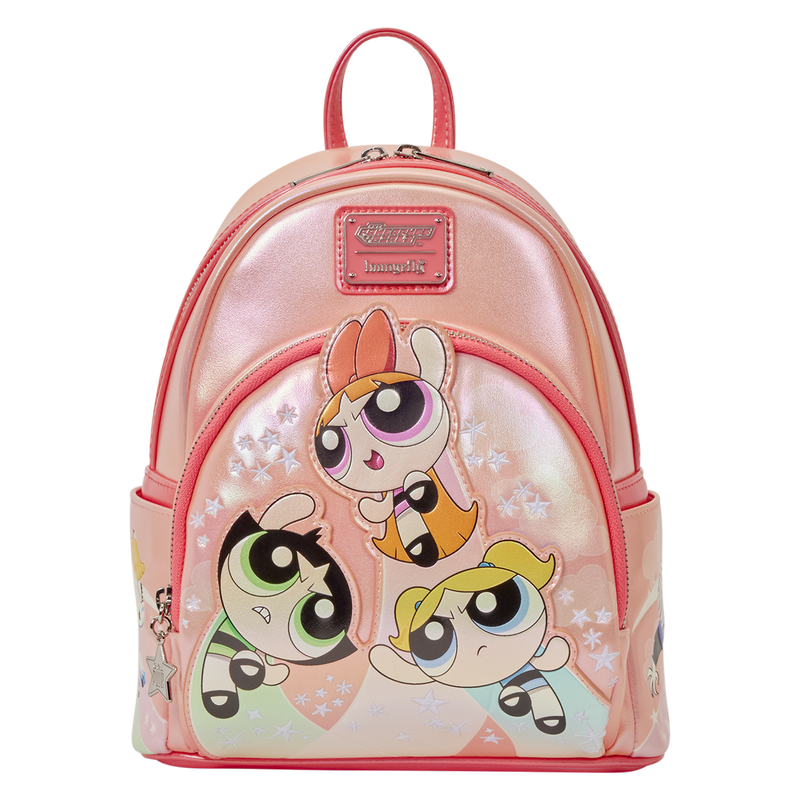Powerpuff Girls  Pearlescent Mini Backpack - Loungefly