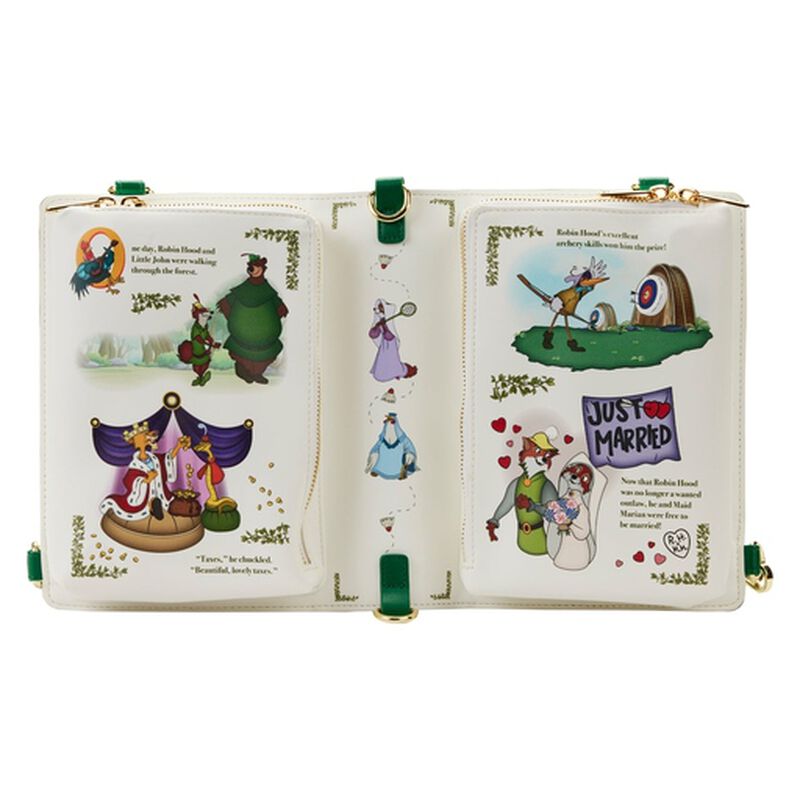 Disney Classic Books Robin Hood Convertible  Crossbody Bag - Loungefly
