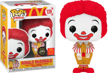 Ronald Mcdonald - #139 - Funko Pop! - Ad Icons - Macdonalds - Chase