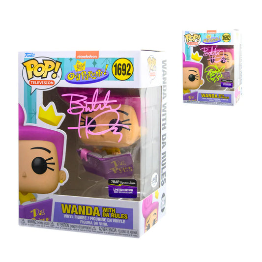 Wanda with Da Rules - #1692 - Odd Parents  - Signed By Butch Hartman  - 7BAP Certified Funko Pop!