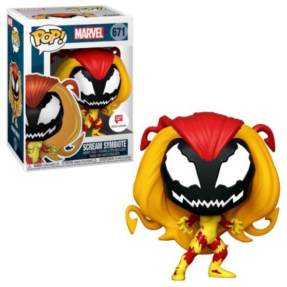 Scream Symbiote  #671 - Funko Pop  - Marvel - Walgreens Exclusive