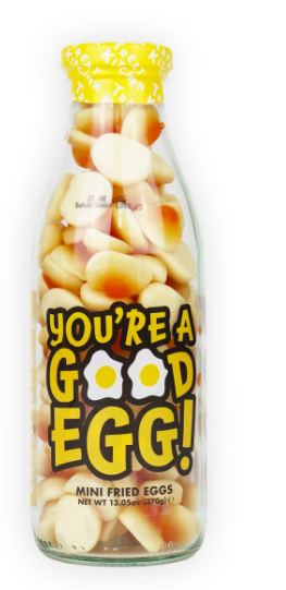 You're A Good Egg - Mini Fried Eggs Sweet Bottle Treat Kitchen