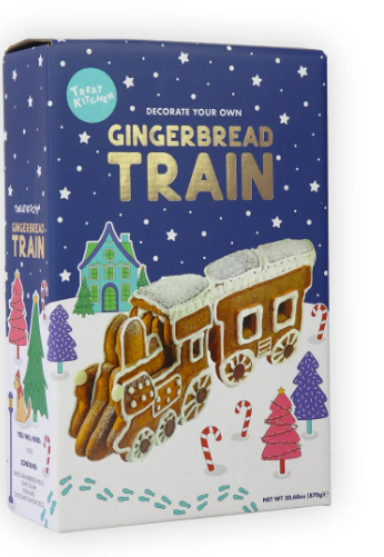 Gingerbread Train Decorating Kit -  Treat Kitchen