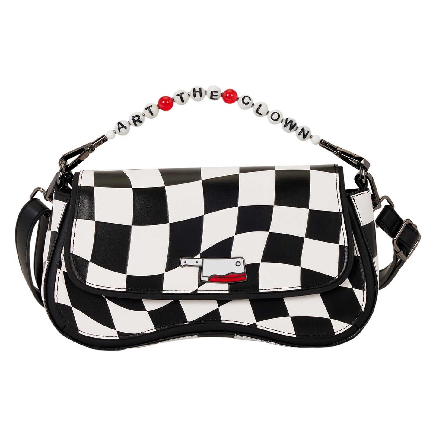 Terrifier Art the Clown Checkered Crossbody Bag - Loungefly - 9th Sept 2026