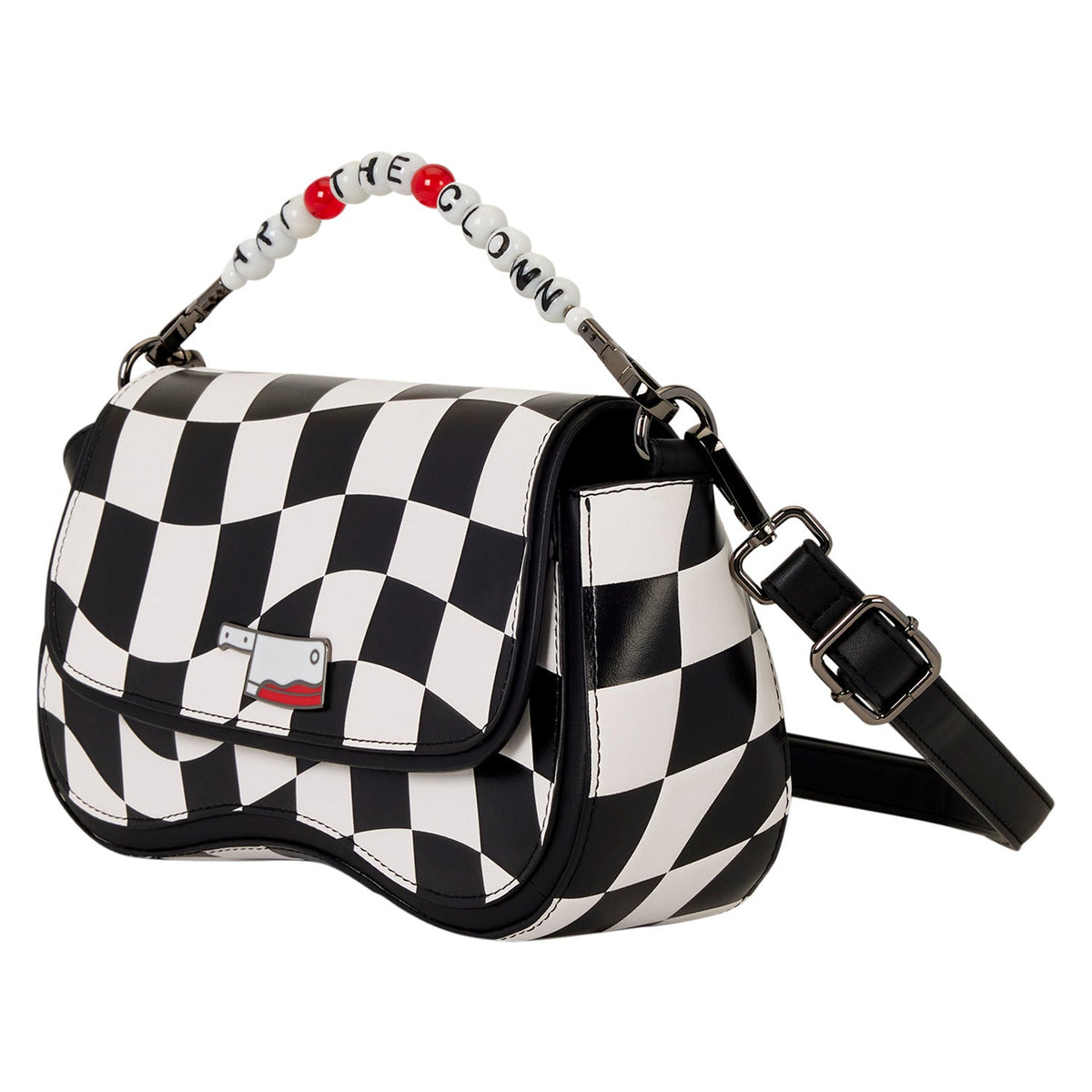 Terrifier Art the Clown Checkered Crossbody Bag - Loungefly - 9th Sept 2026