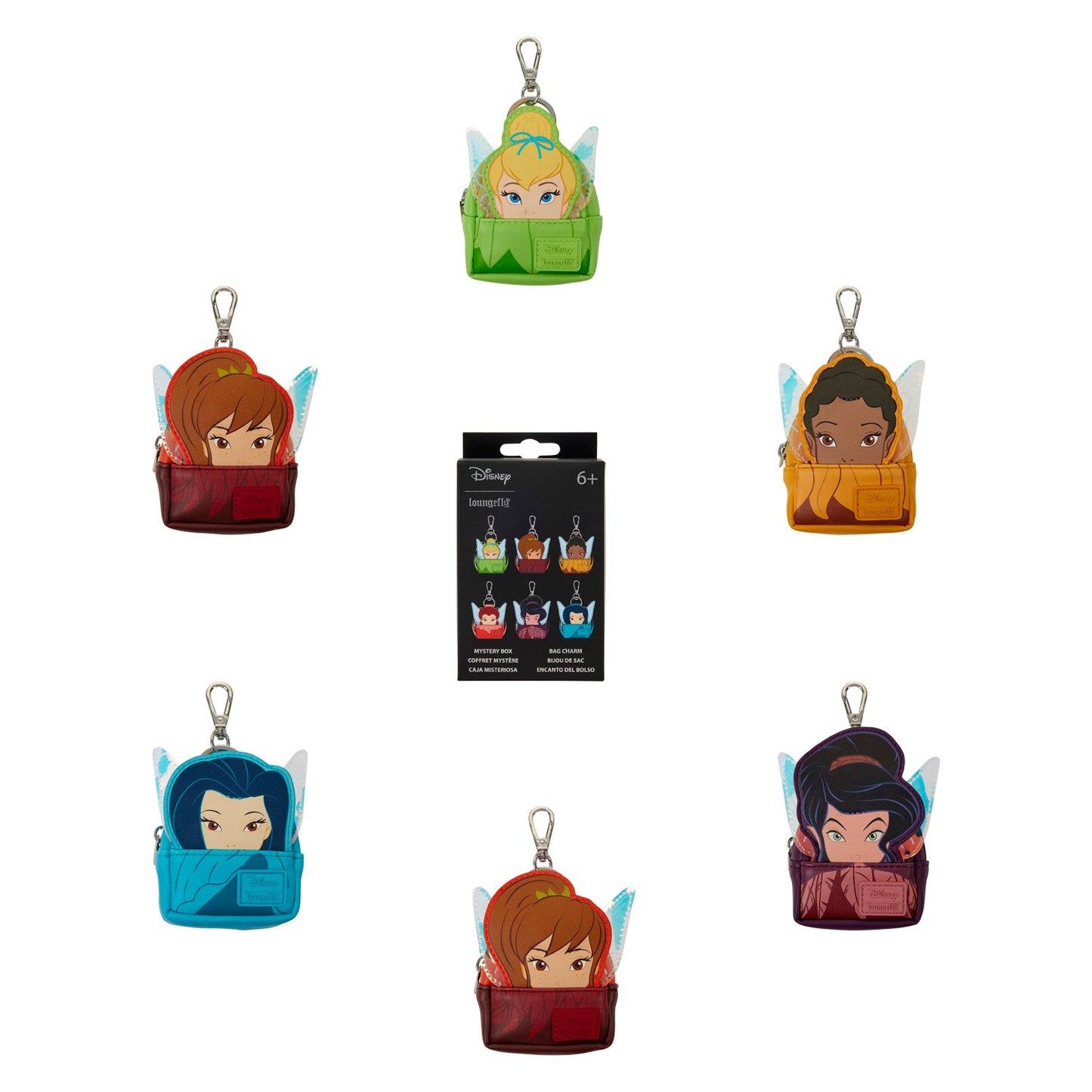 Disney Fairies Mystery Mini Backpack Keychain Charm- Loungefly - Bag charm - 17th July 2026