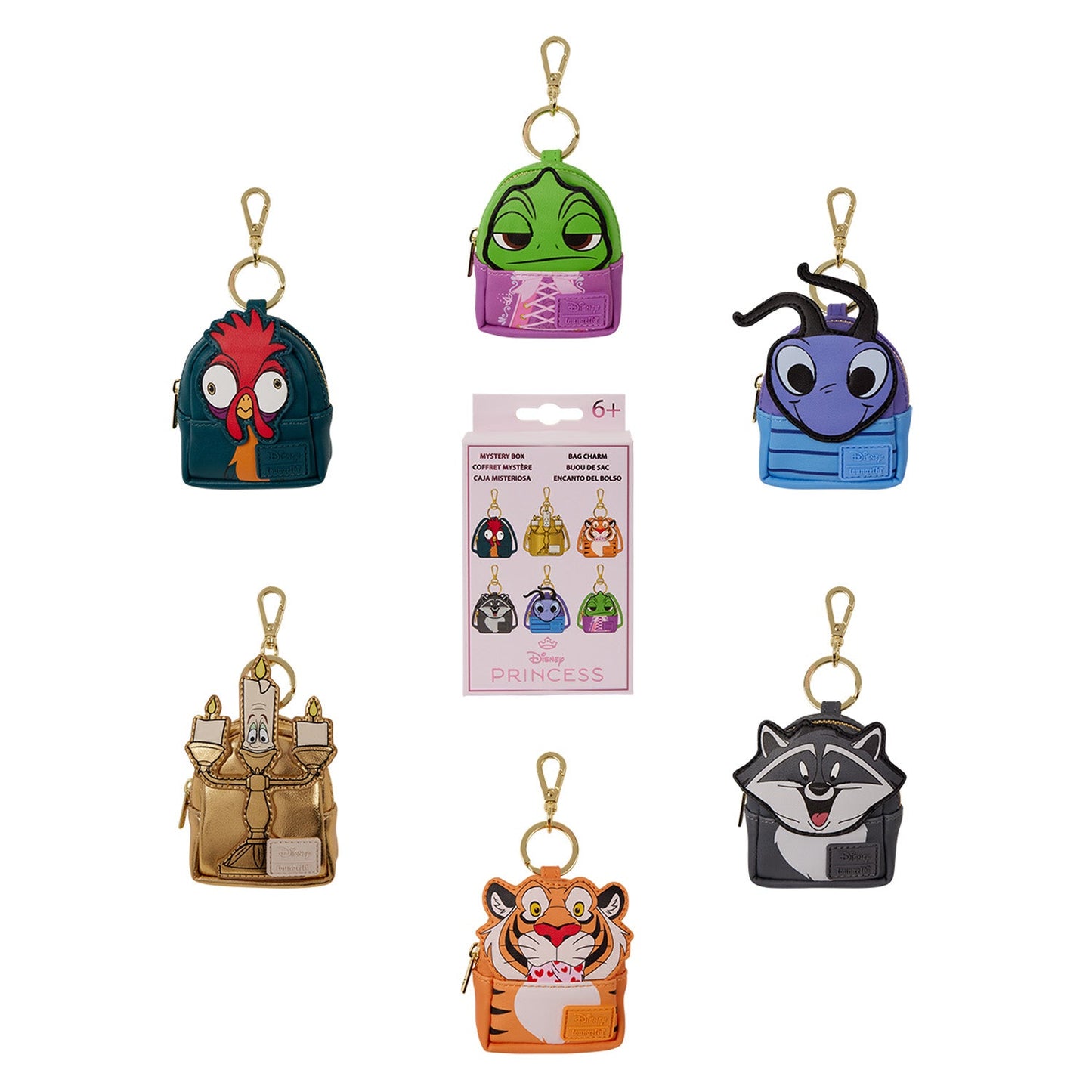 Disney Princess Sidekicks Mystery Mini Backpack Keychain Charm - Loungefly - 7th Aug 2026