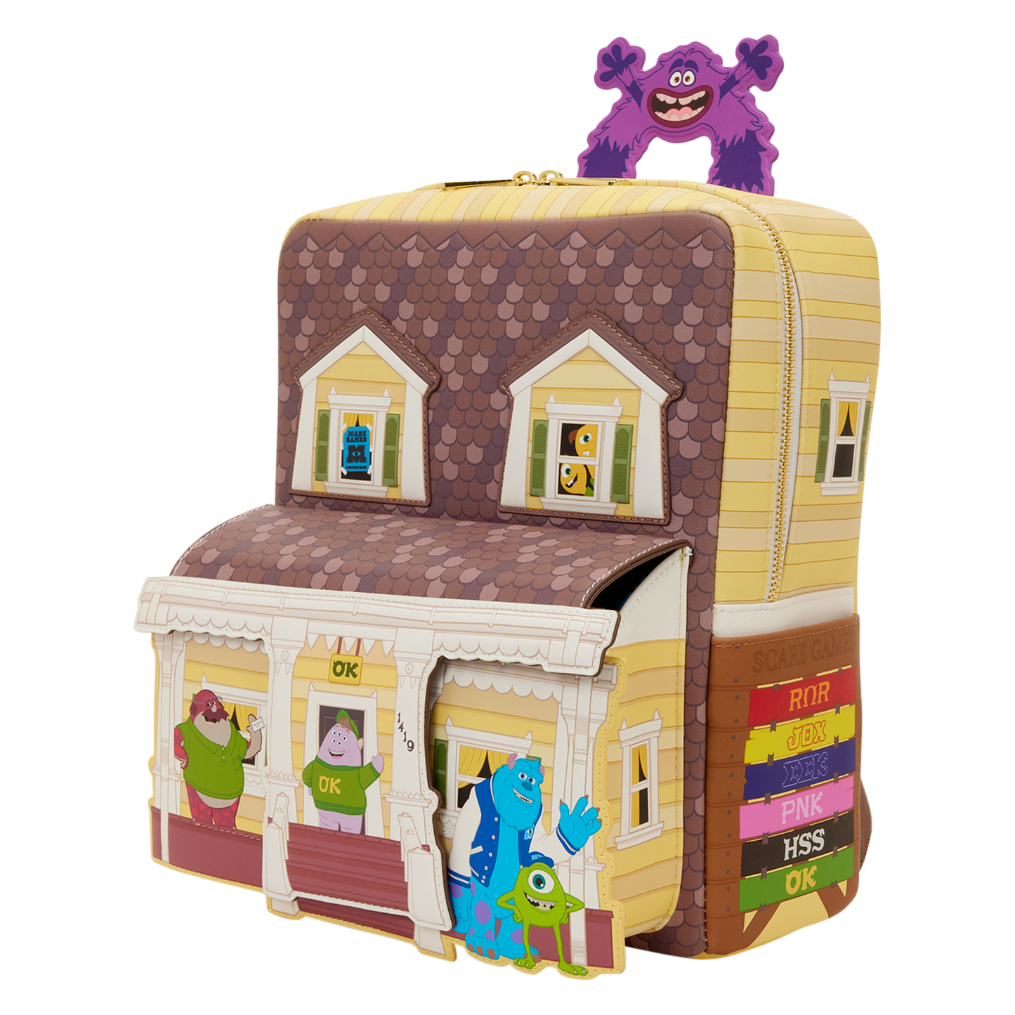 Monsters University Oozma Kappa House Figural Mini Backpack - Loungefly - 8th May 2026
