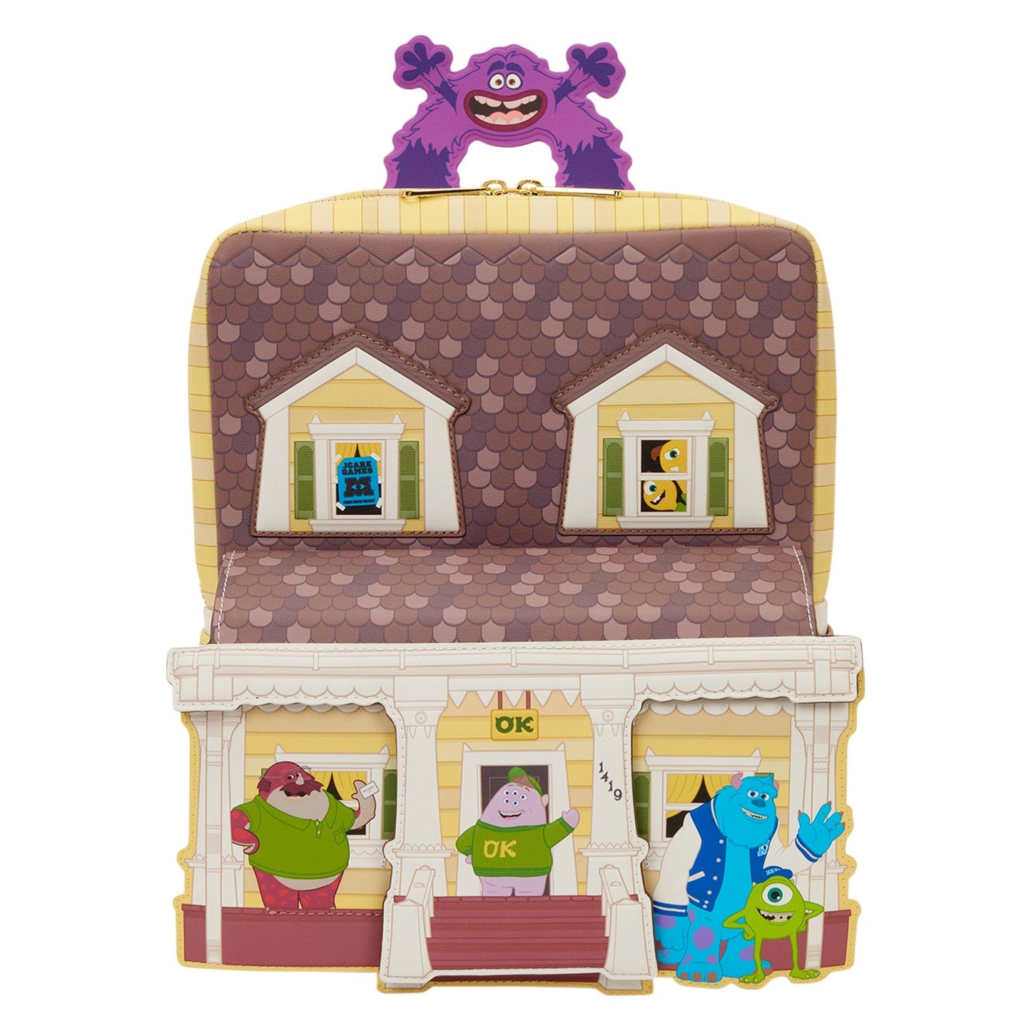 Monsters University Oozma Kappa House Figural Mini Backpack - Loungefly - 8th May 2026