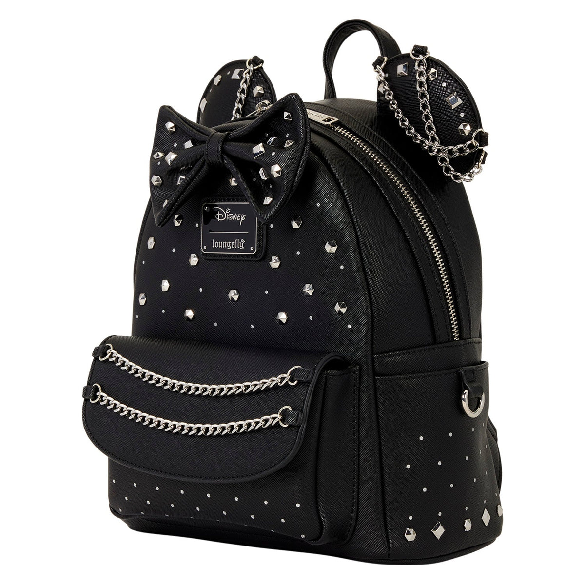 Disney Minnie Mouse Studs & Chains Mini Backpack  - Loungefly - 25th Sept 2026