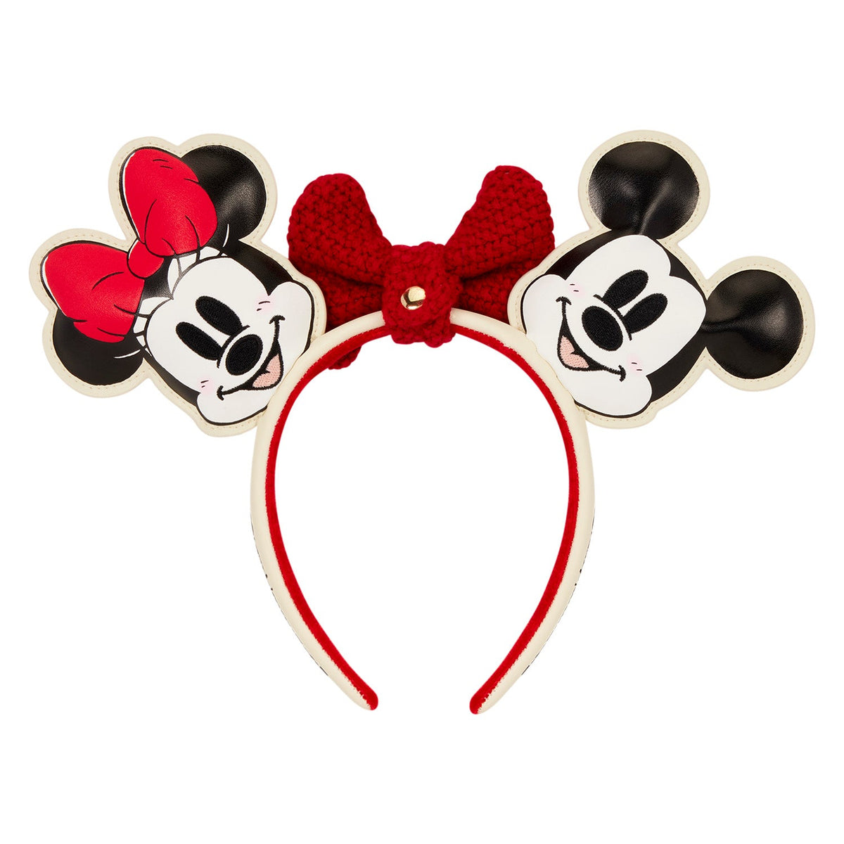 Disney Mickey & Minnie Knit Bow Holiday Ear Headband  - 9th Oct 2026