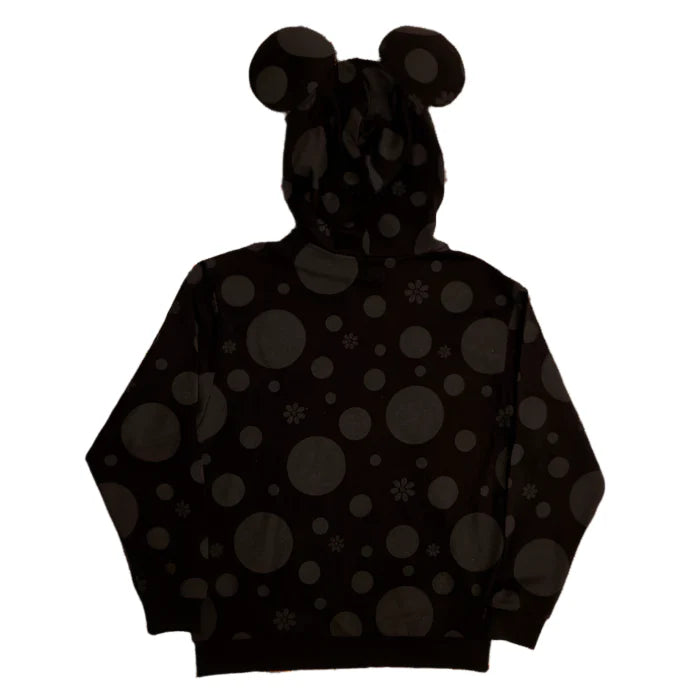 Minnie Rocks The Dots Floral Unisex Hoodie - Disney - Loungefly