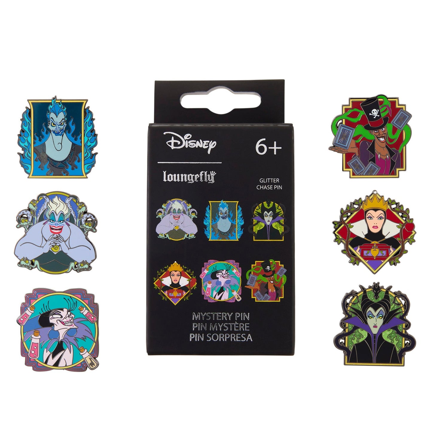 Disney Villains Mystery Box Pin  - Loungefly - Pins - 9th Sept 2026