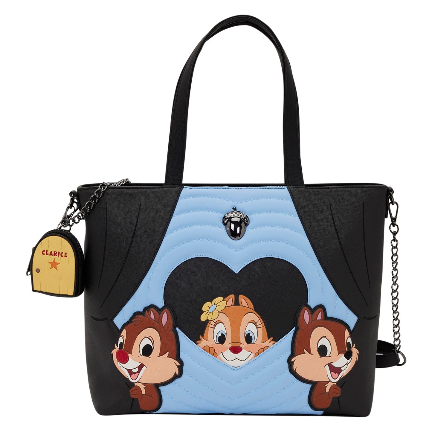 Disney Chip and Dale Two Chips & a Miss Tote with Coin Purse  - Loungefly