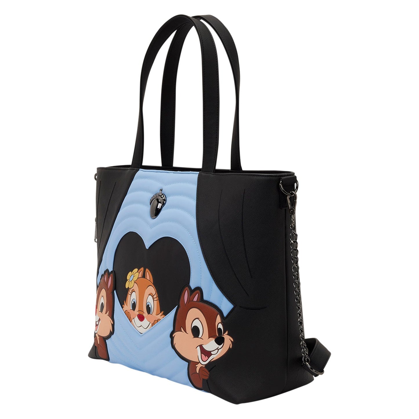 Disney Chip and Dale Two Chips & a Miss Tote with Coin Purse  - Loungefly