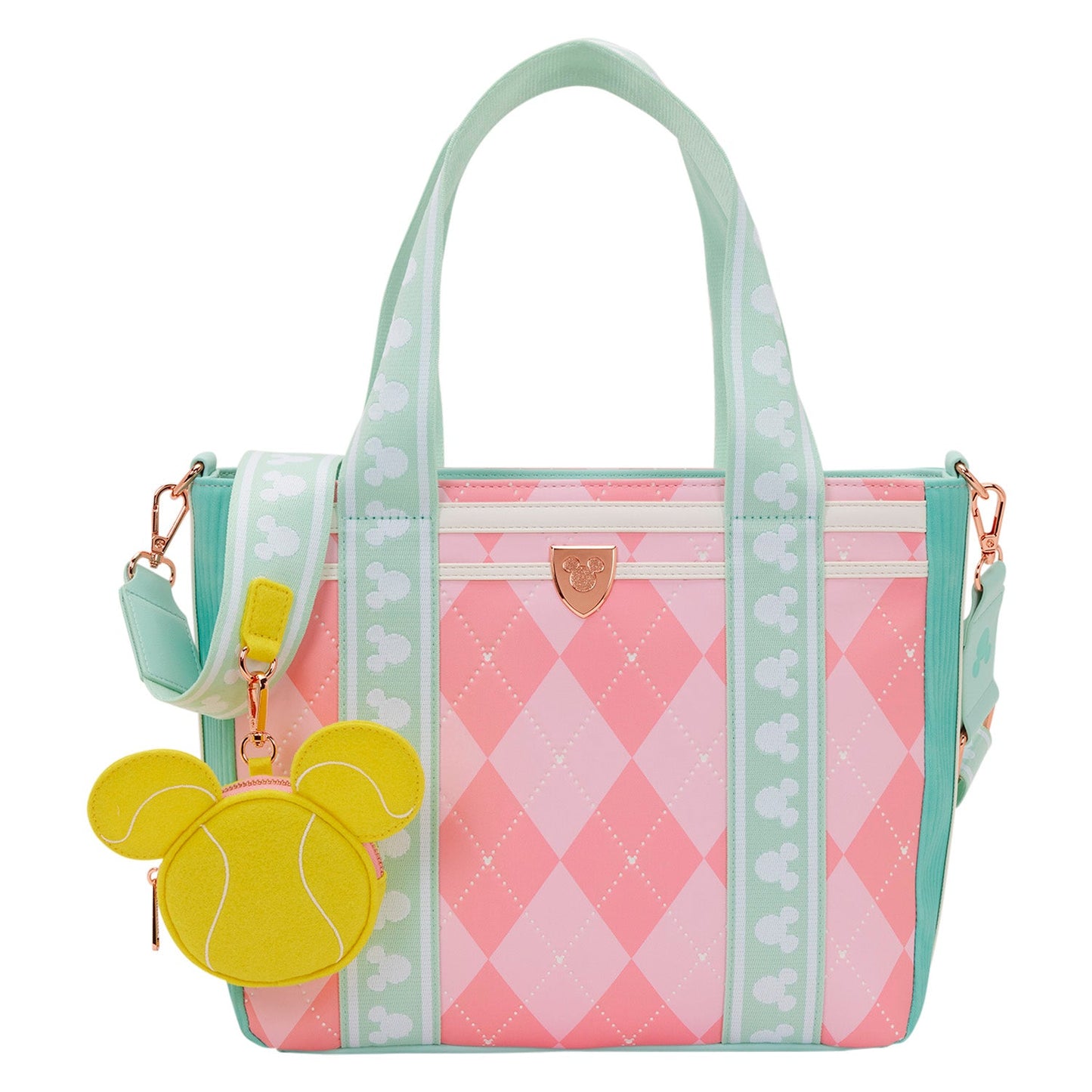 Disney Mickey & Friends Tennis Tote with Coin Purse   - Loungefly