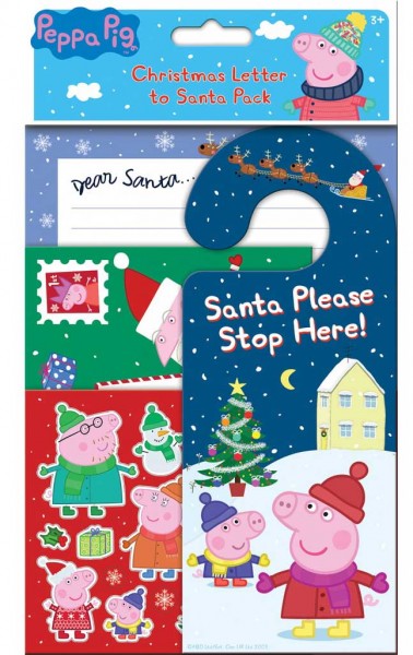 Paper Projects Peppa Pig Christmas letter  Set