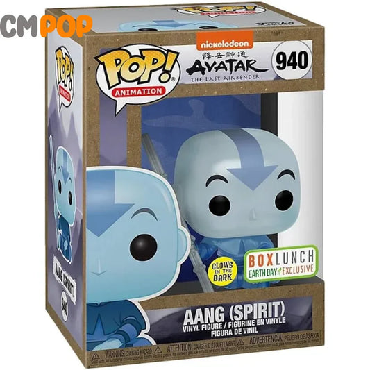 Aang (Spirit) - #940 Funko Pop! Animation Avatar The Last Airbender Glows In The Dark Box Lunch