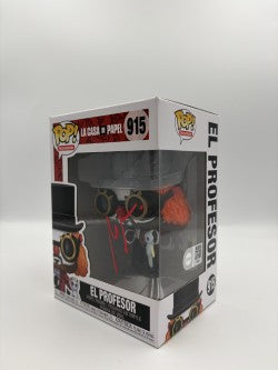 El Profesor- #915 - Funko Pop! - Television - La Casa de Papel  - Signed By Alvaro Morte - Certified Pop