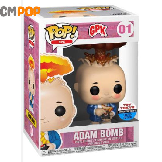 Adam Bomb - #01 Funko Pop! Gpk Toy Tokyo Nycc 2019 Exclusive Pop