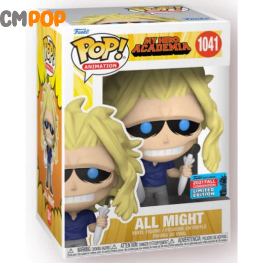 All Might With Bag And Umbrella - #1041 Funko Pop! My Hero Academia Pop