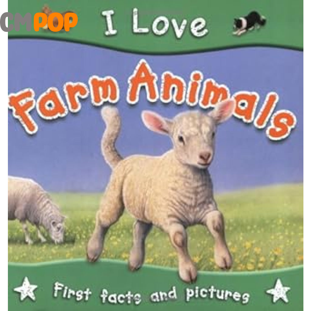 Animals I Love Book Set (Farm Animals Baby Animals Pets) Toy