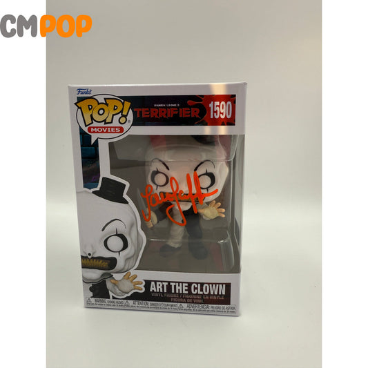 Art The Clown - #1590 - Funko Pop! - Movies - Terrifier - Signed by Samantha Scaffidi- Certified Pop! Funko Pop