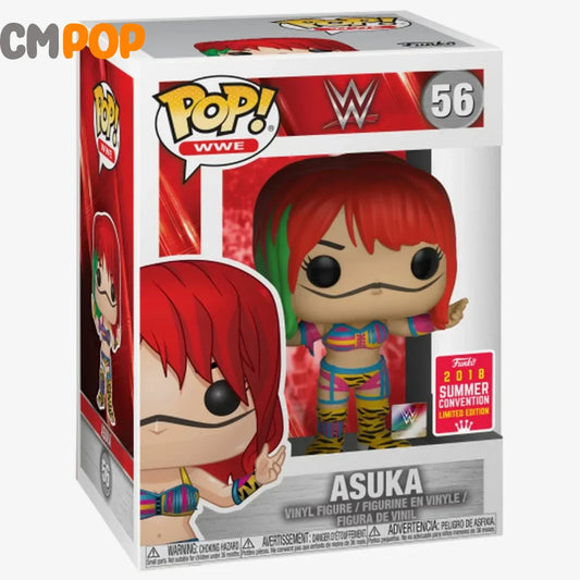 Asuka- #56 - Funko Pop! - WWE - Funko 2018 Summer Convention Limited Edition Funko Pop